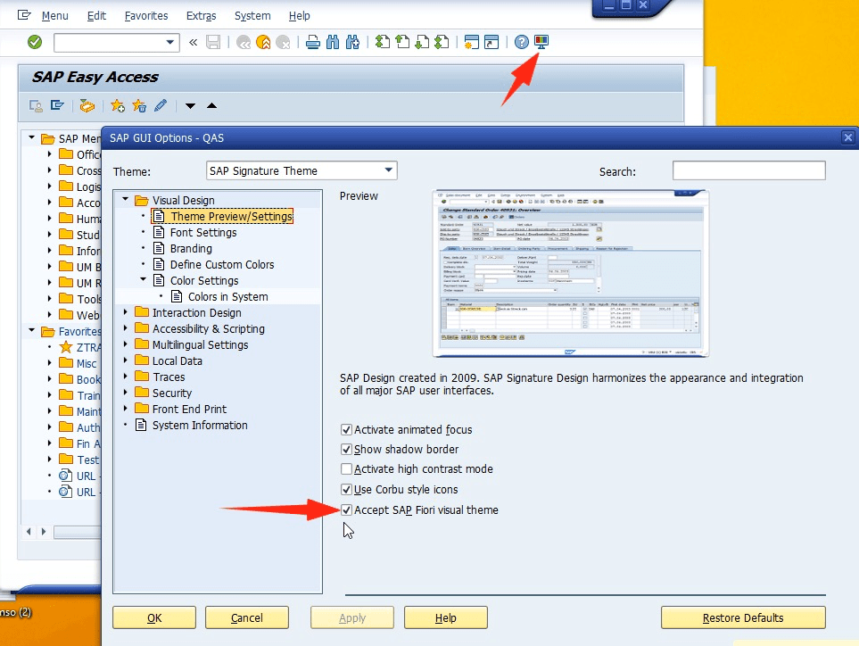 sap gui windows mobile